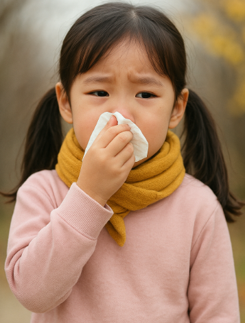 환절기 어린이 비염