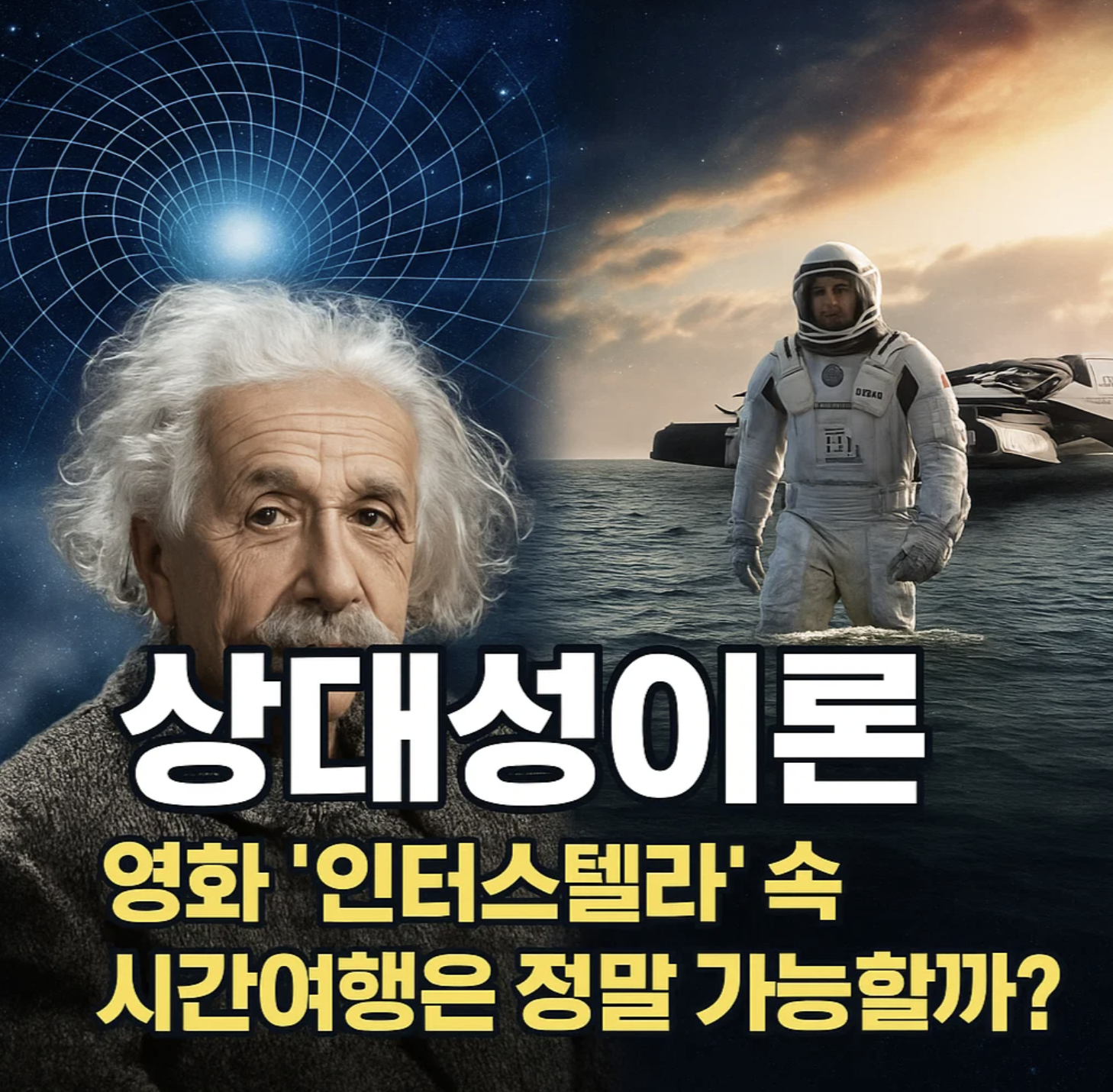 상대성이론, 영화 '인터스텔라' 속 시간여행은 정말 가능할까?