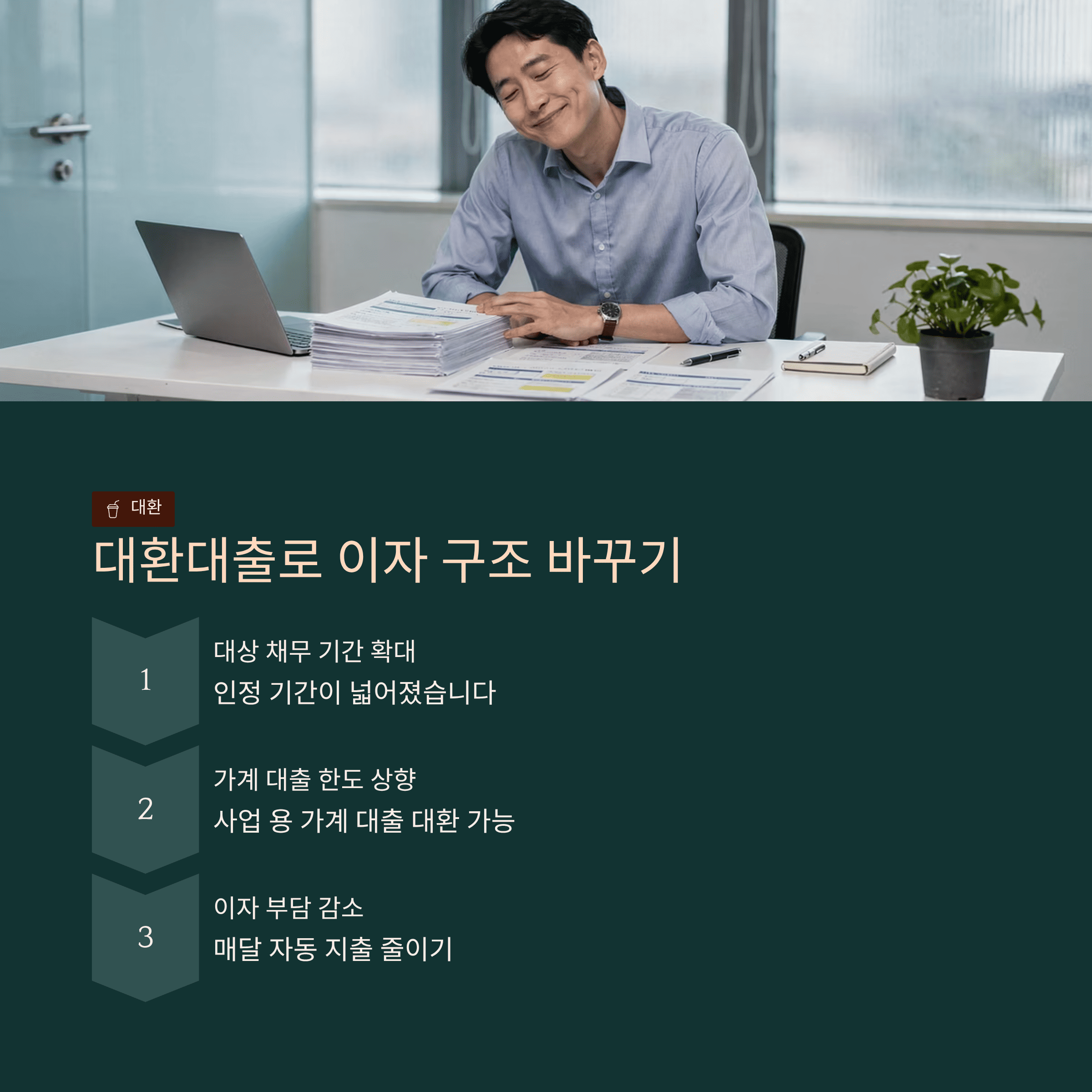 대환 대출로 이자 구조 바꾸기