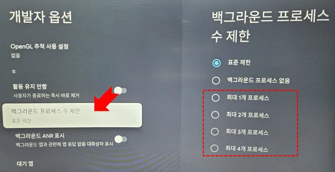크롬캐스트 속도 개선