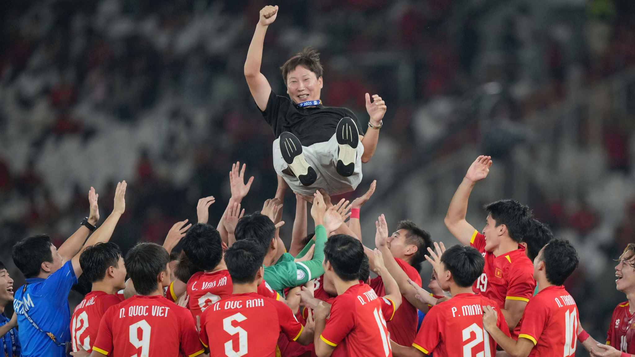 김상식 감독이 이끄는 베트남 U-23 대표팀