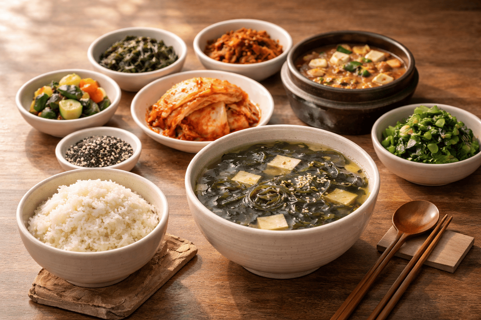 한국 식단과 갑상선 건강 특징