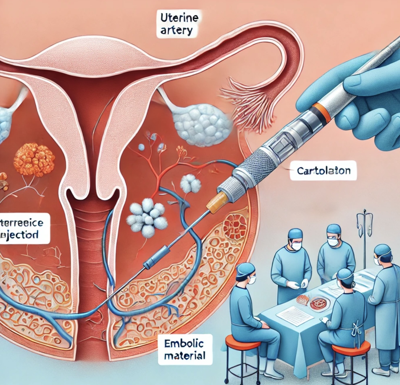 색전술의 원리와 주요 활용 사례