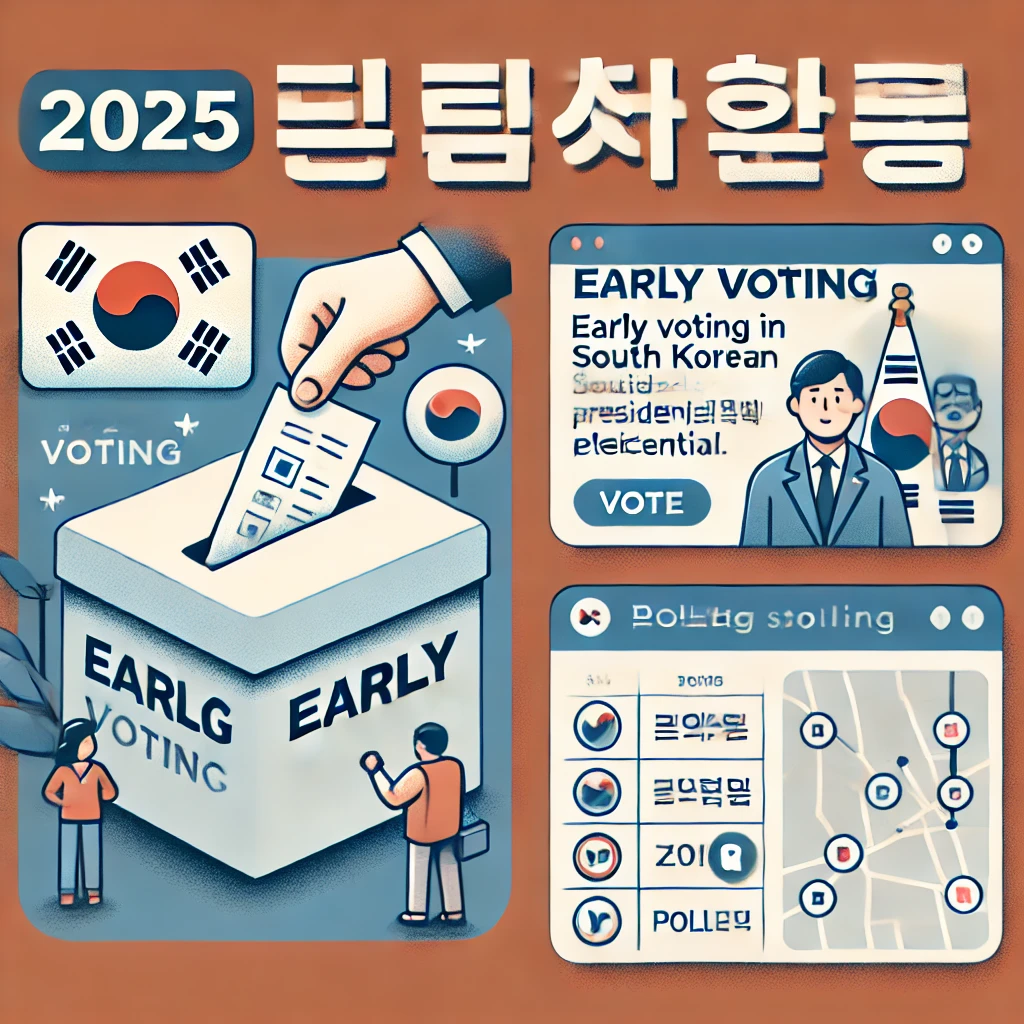 2025 대선 사전투표소 찾기부터 절차까지 완벽 정리