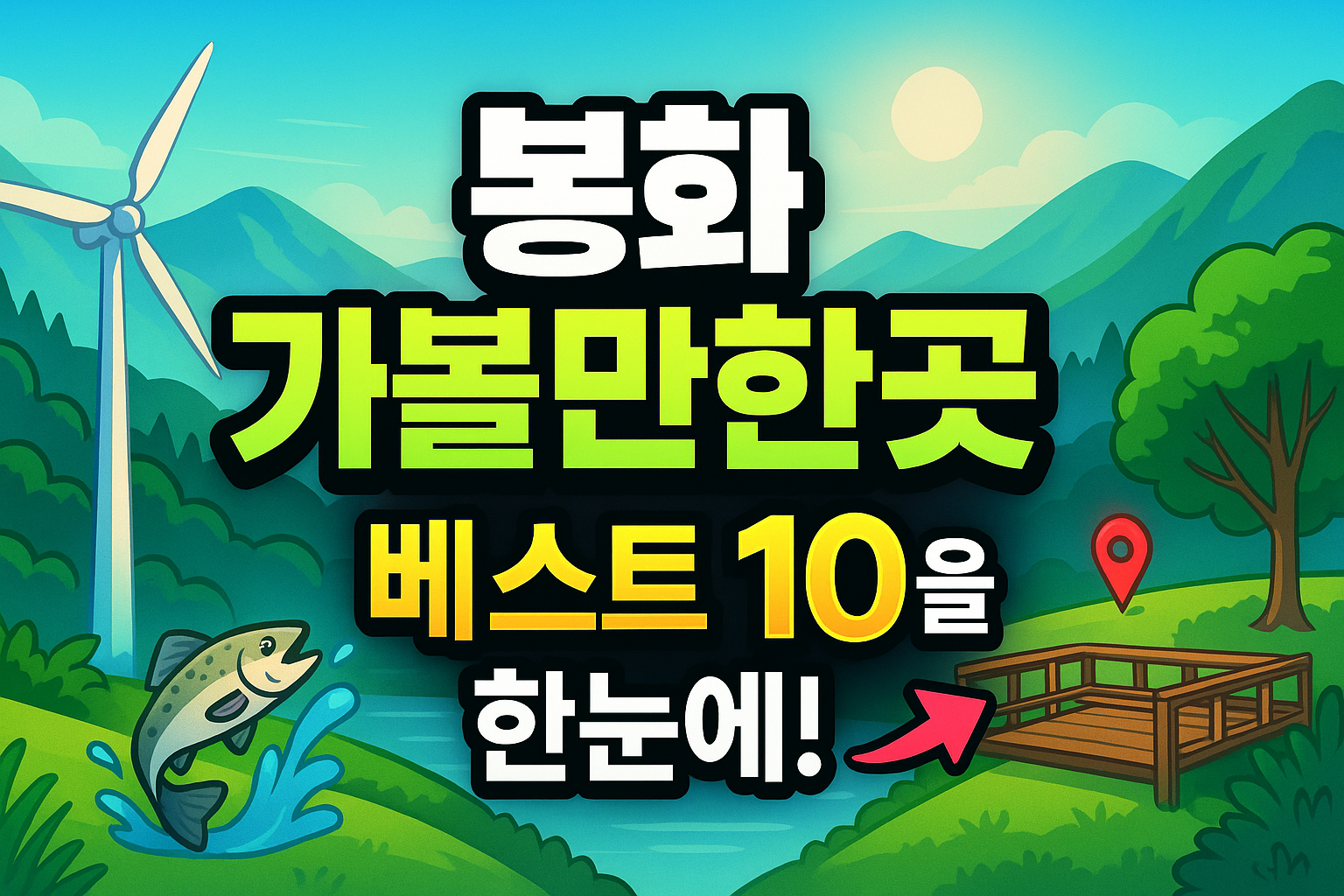 봉화 가볼만한곳 베스트10