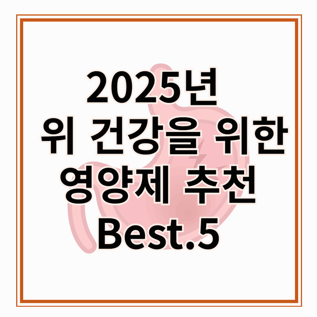 위 건강 영양제!!!위 건강을 위한 영양제 추천 Best.5 위 건강에 좋은 영양제 추천!!