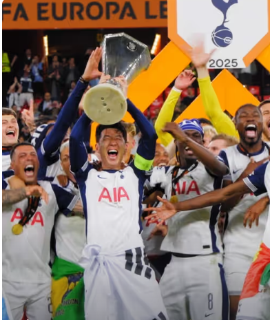 손흥민 우승 트로피