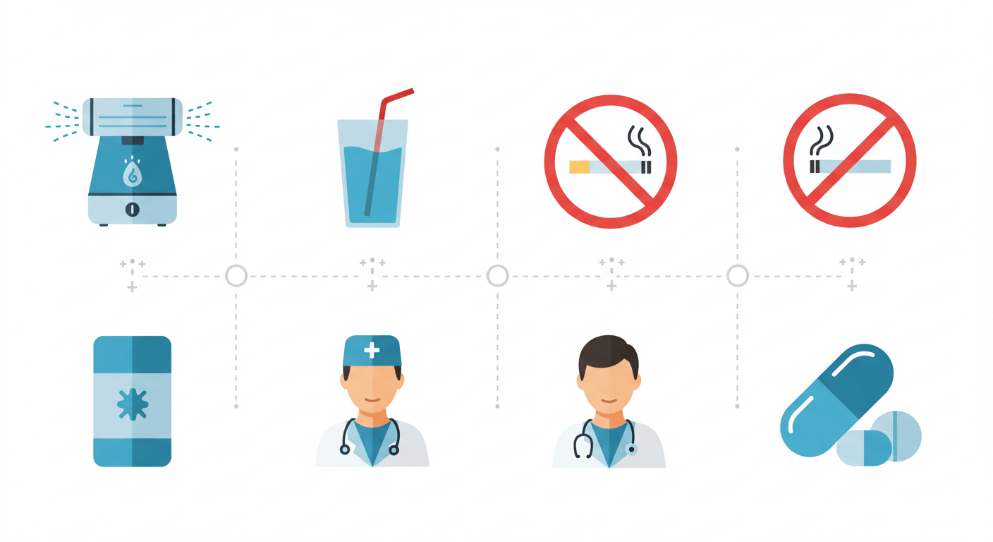 건조한 환경에서의 비염 치료와 생활 관리법 (비염 치료)