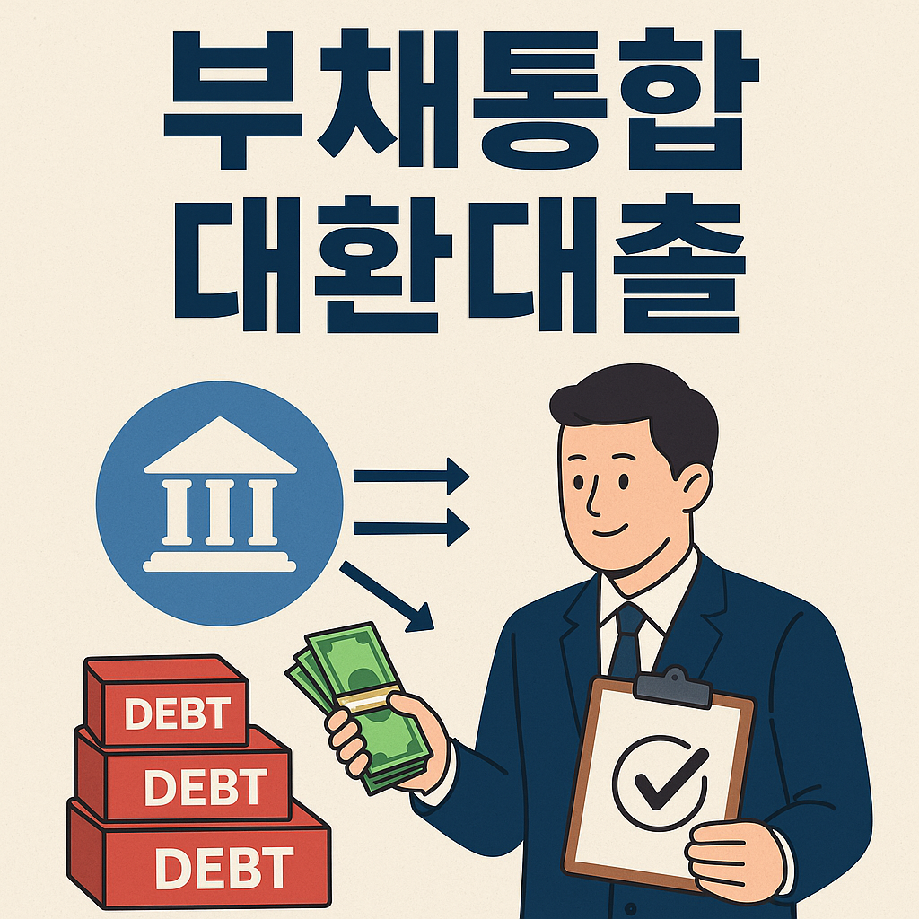 부채통합 대환대출 완벽 정리