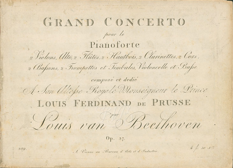 L.Beethoven - Piano Concerto No.3 op.37