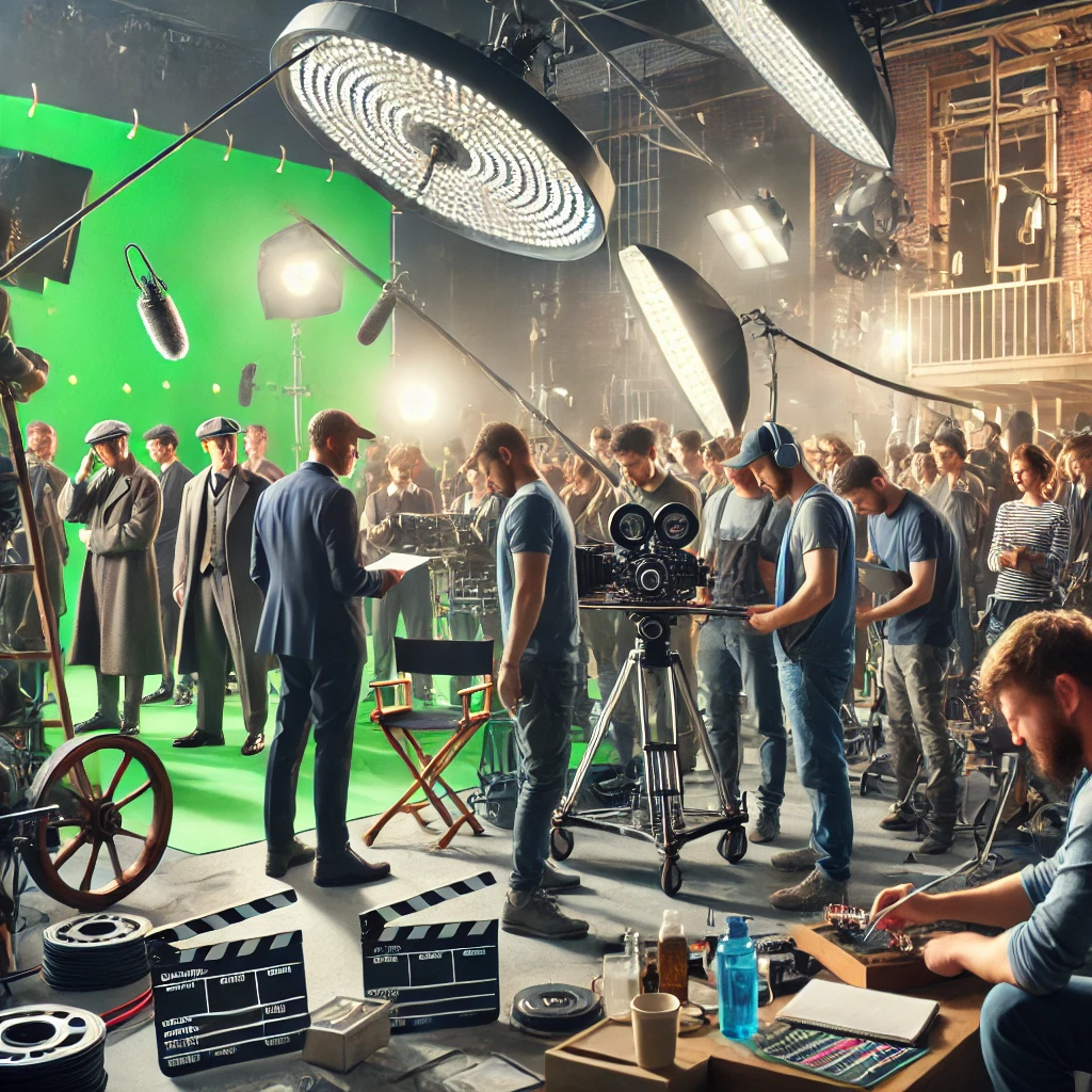 영화세트장 사진