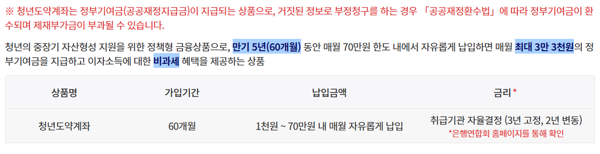 5월 신청 놓치면 끝! 청년도약계좌 자격부터 신청법까지