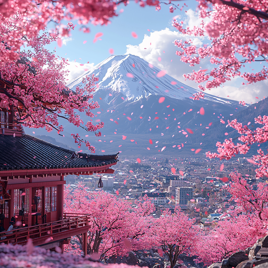 2025년 일본 벚꽃 개화 시기 예측 &amp; 추천 명소 TOP 5