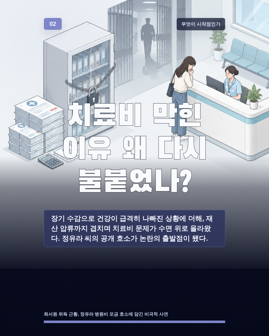 치료비 막힌 이유 왜 다시 불붙었나?