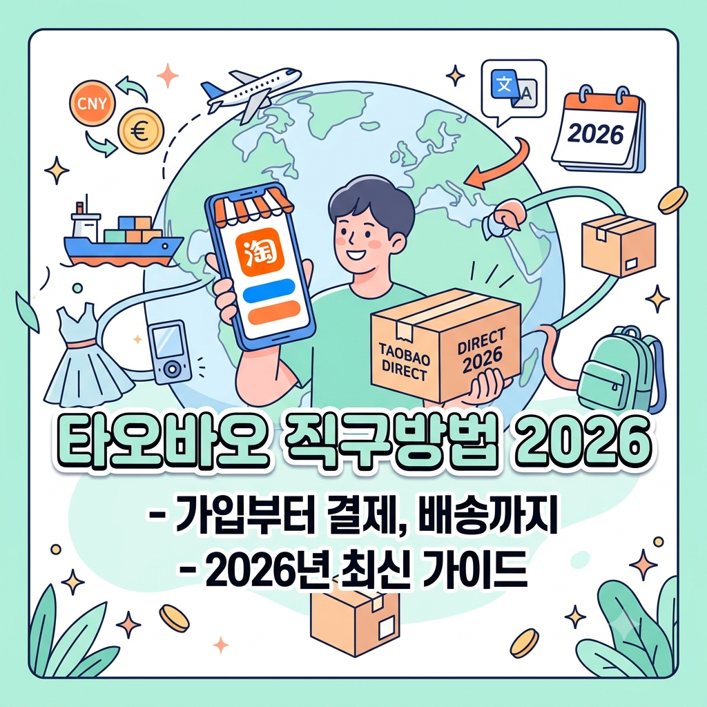 타오바오 직구방법 2026 안내