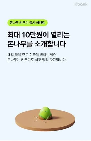 케이뱅크 돈나무 키우기