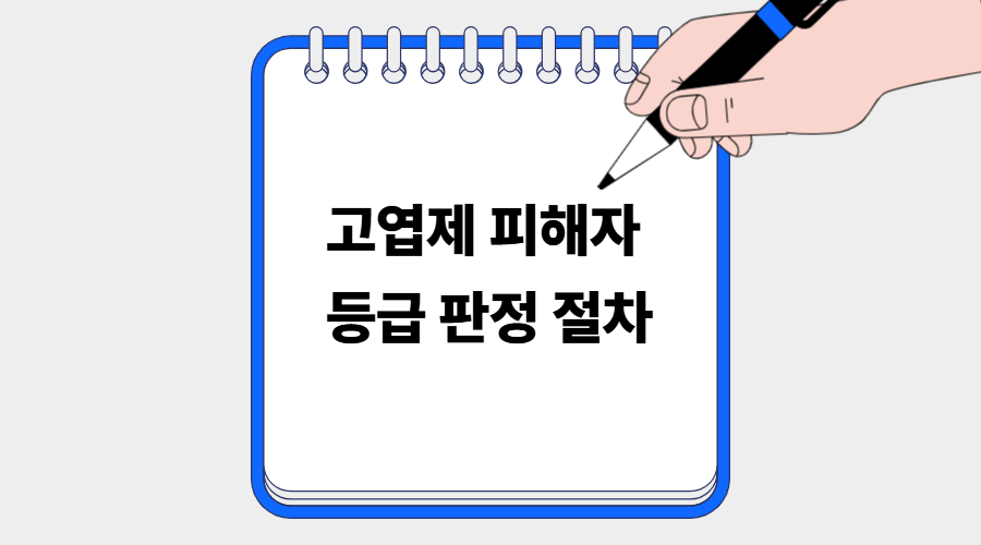 고엽제 피해자 등급 판정 절차