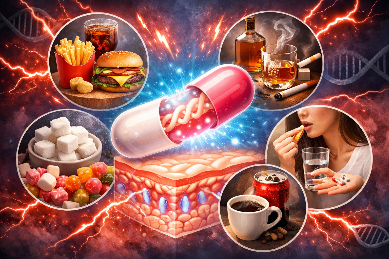 콜라겐 흡수를 방해하는 5가지 성분