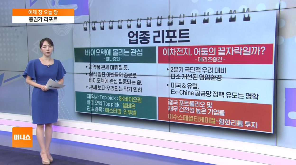 국내증시 코스피 코스닥 관세불확실성 반도체 리튬 2차전지 환율 투자전략