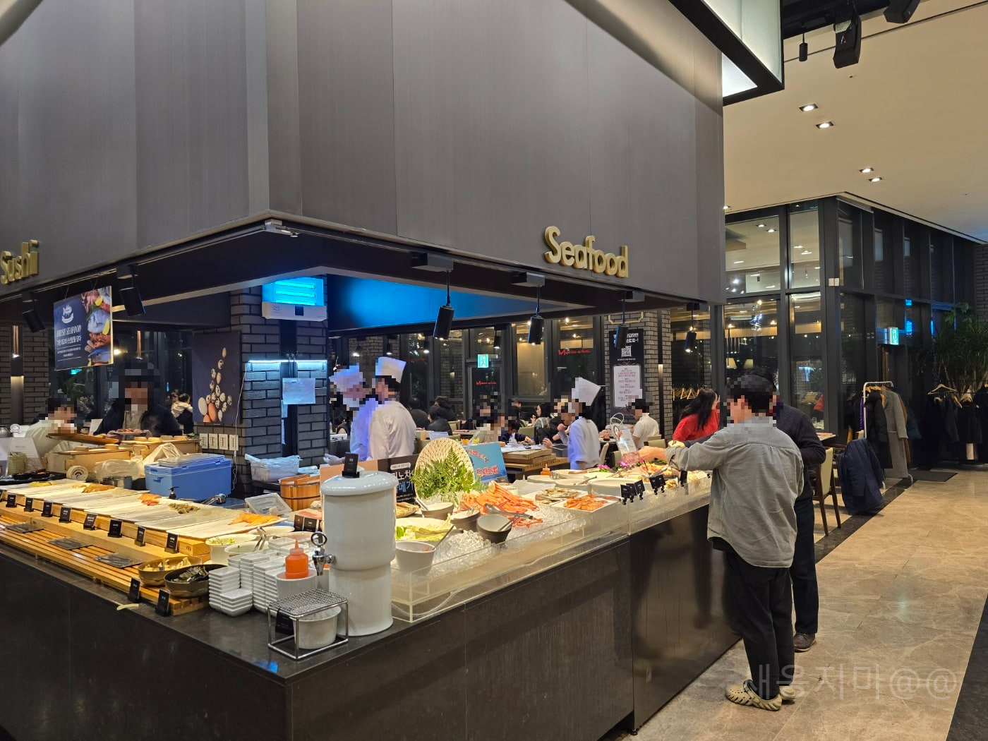 마키노차야-씨푸드-해산물-코너