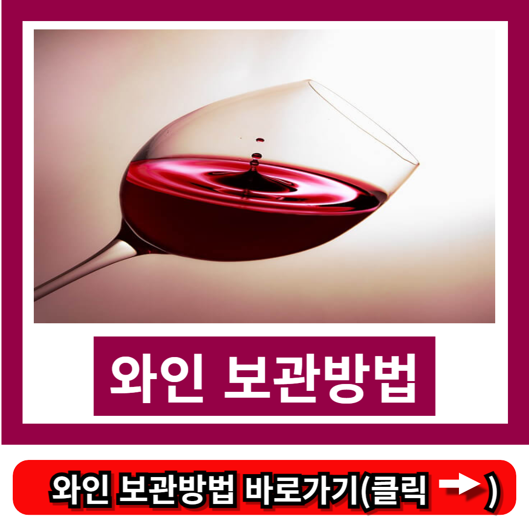 와인 보관방법