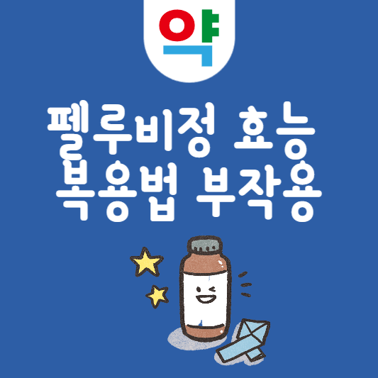 펠루비정 효능 효과 부작용