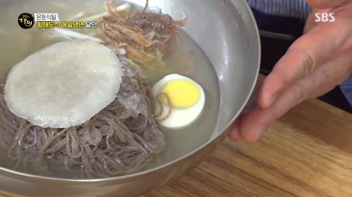 생활의달인-황해도식메밀냉면-달인