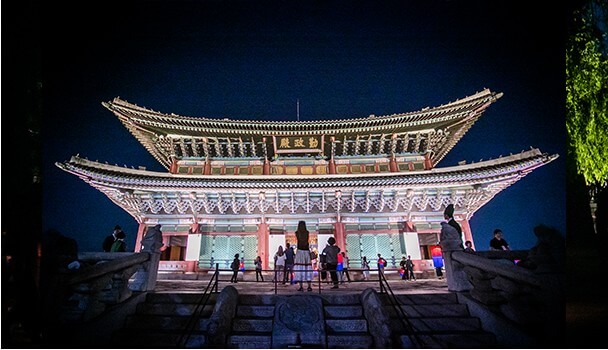 경복궁야간개장 사잔