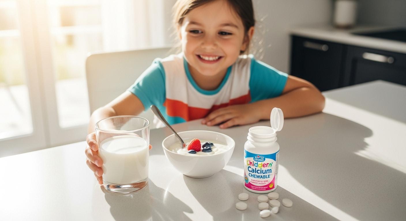 성장기 어린이 영양제 칼슘