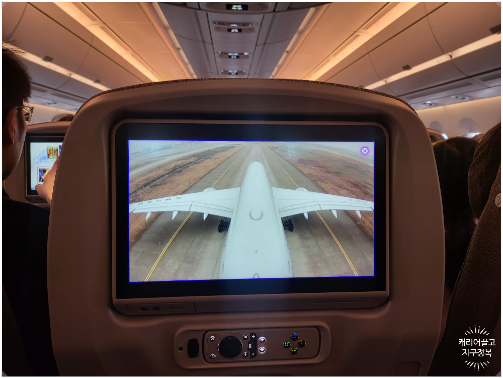 싱가폴에 가는 동방항공 A350