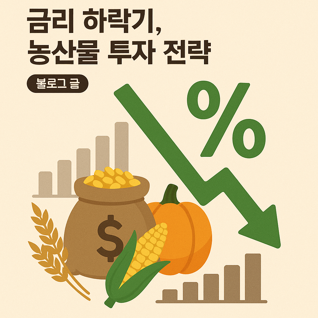 금리 하락기, 농산물 투자 전략
