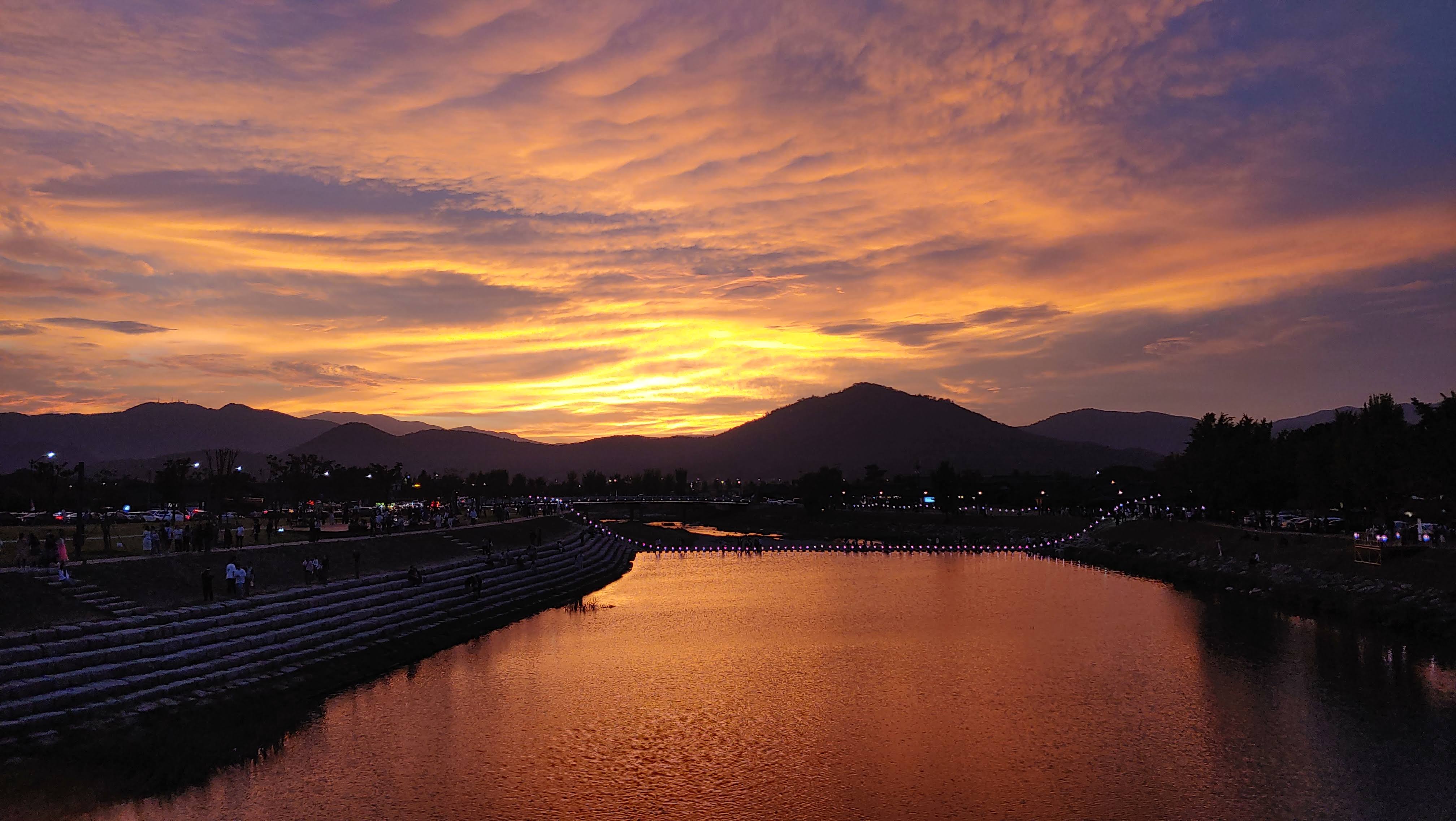 경주 월정교 야경