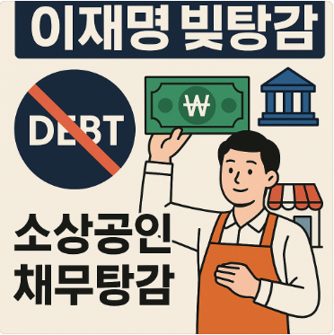 이재명 정부 소상공인 빚탕감