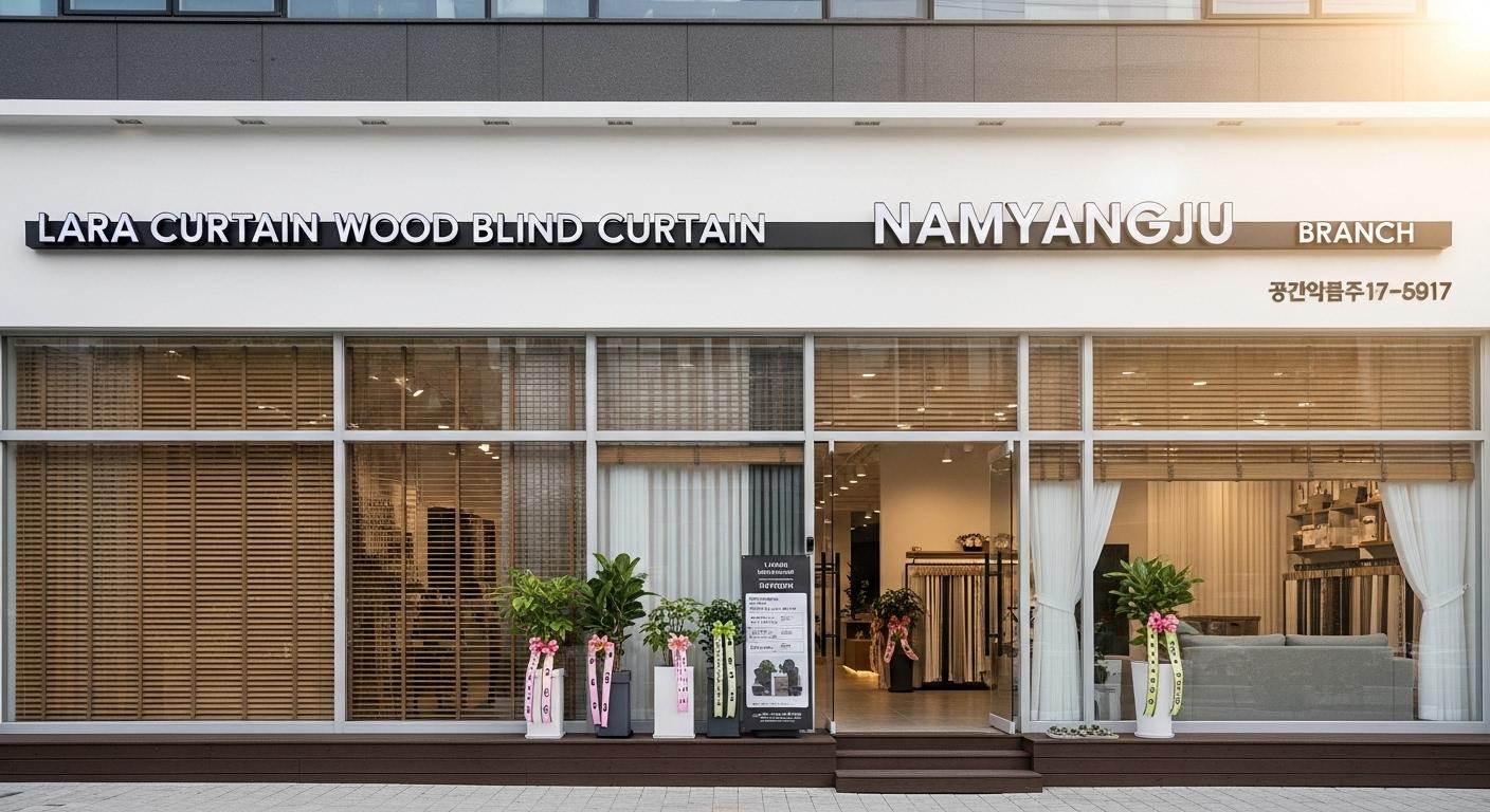 라라커튼우드블라인드커텐 남양주점