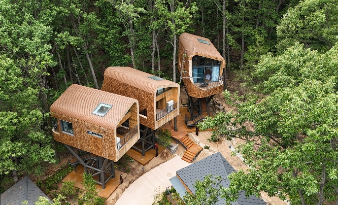 자연휴양림 수락 휴