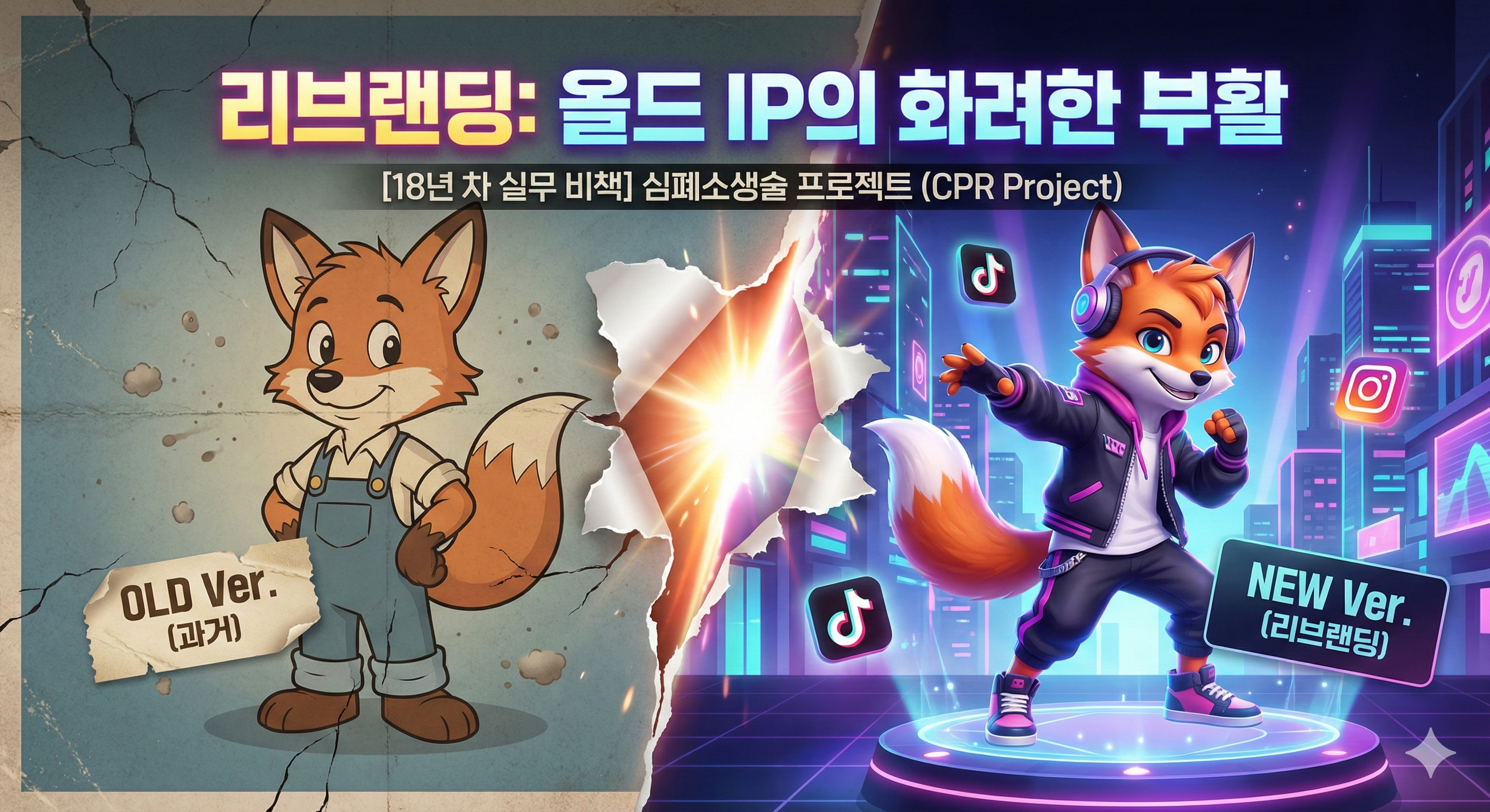 올드 IP를 살리는 리브랜딩 전략