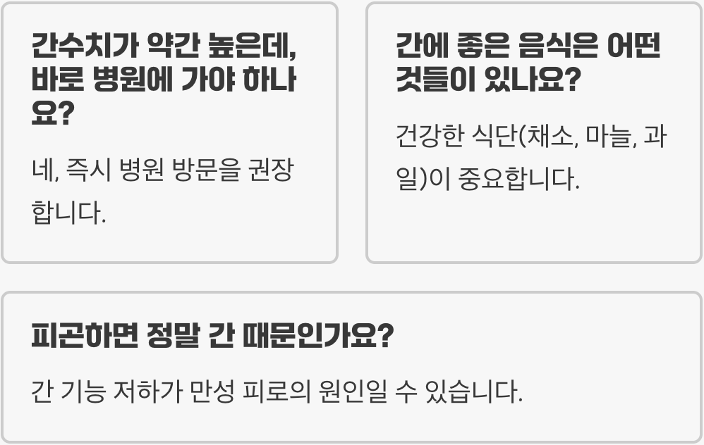 '침묵의 장기' 간, 간수치(ALT, AST)가 알려주는 위험 신호