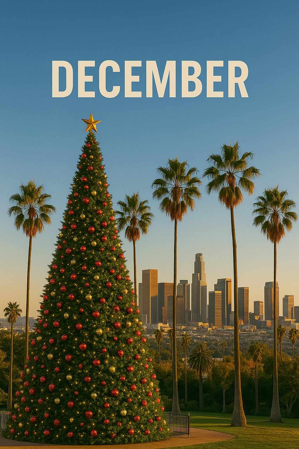 커플 여행자를 위한 12월 LA 데이트추천 (데이트스팟, 트리, 감성코스)