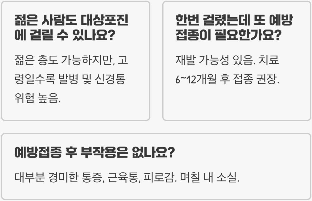 대상포진 예방접종&amp;#44; 50대 이상이라면 꼭 맞아야 하는 이유