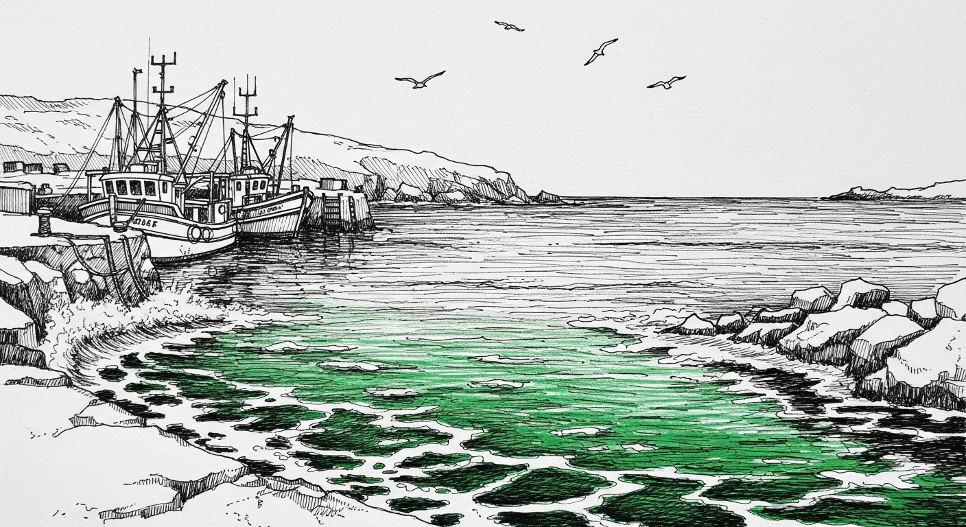 에메랄드빛 바다와 기암괴석이 장관을 이루는 겨울 장호항