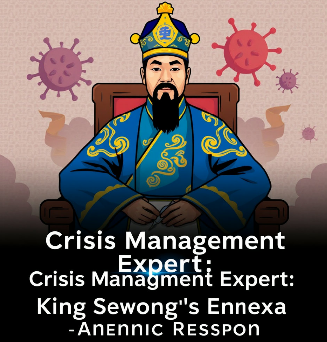위기관리의 대가, 세종대왕의 팬데믹 대처법
