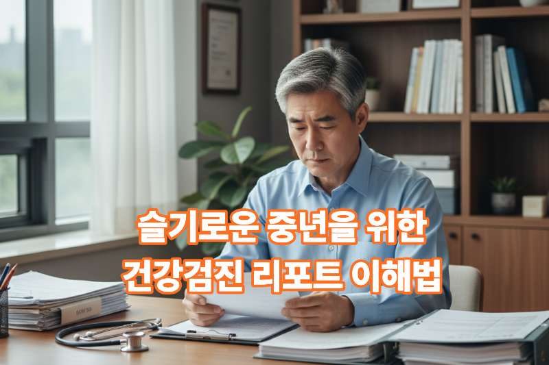 중년 건강검진 리포트 이해 가이드 썸네일