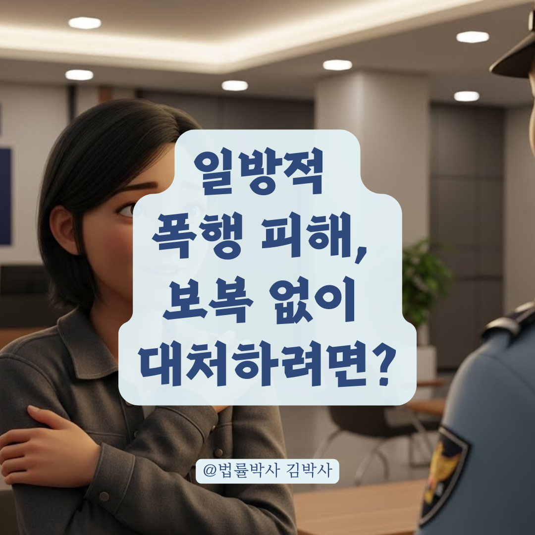 일방적 폭행 사건, 신고 후 보복 당하지 않도록 대처하는 법