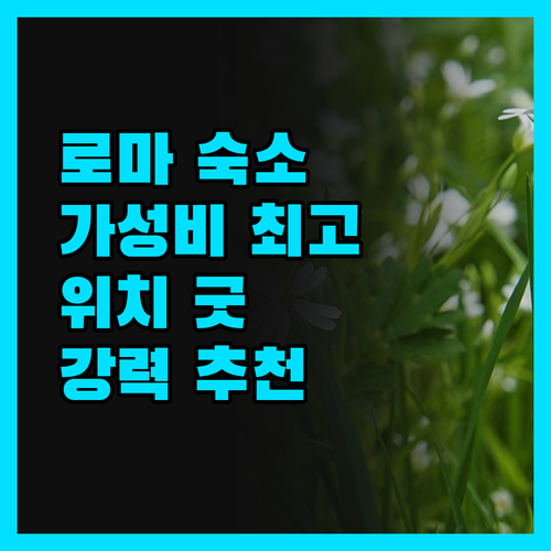로마 여행, Domus Castren