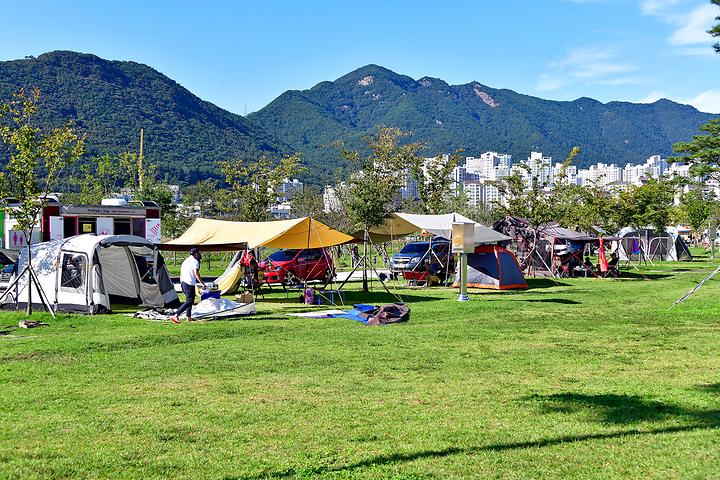 경남 황산공원 캠핑장 소개