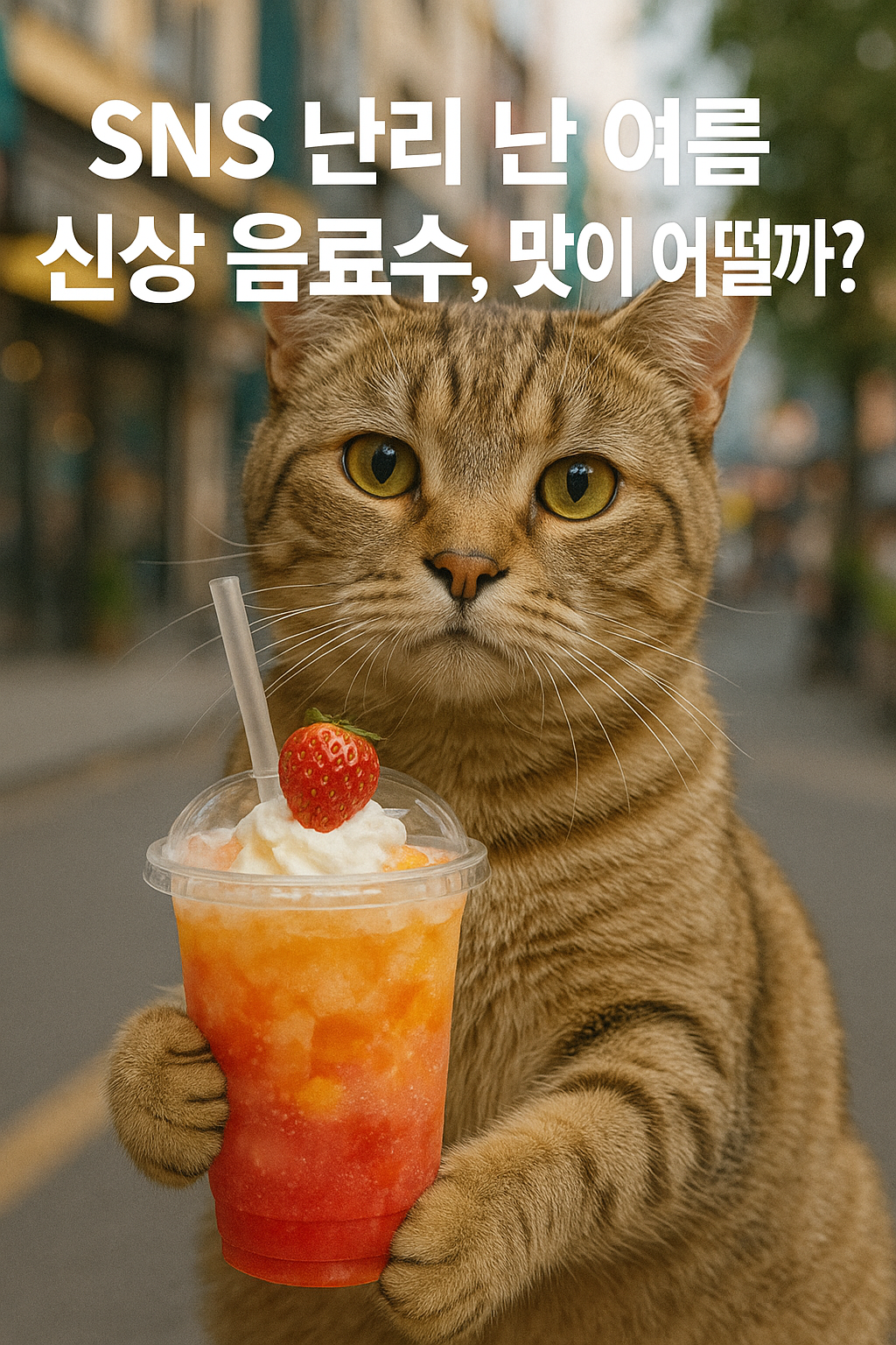 SNS 난리 난 여름 신상 음료수, 맛이 어떨까?