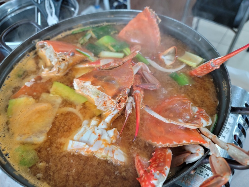 용성식당 꽃게탕