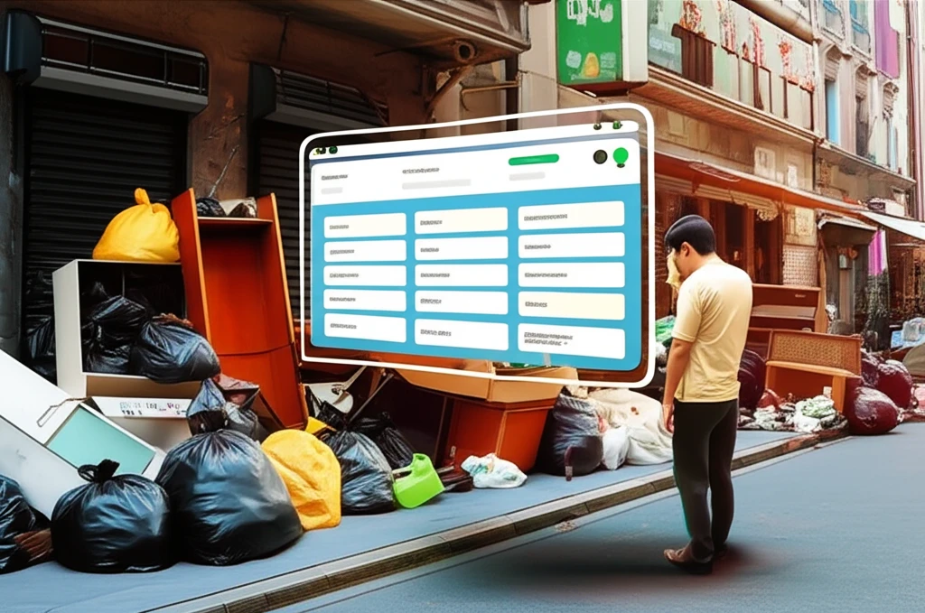 대형폐기물 버리기, 강서구는 배출번호..