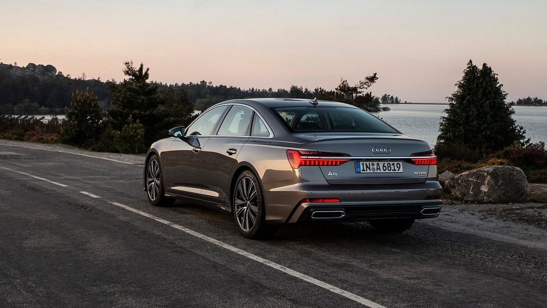 아우디 A6 2023년식 좌측후면사진 출처 아우디 코리아 홈페이지