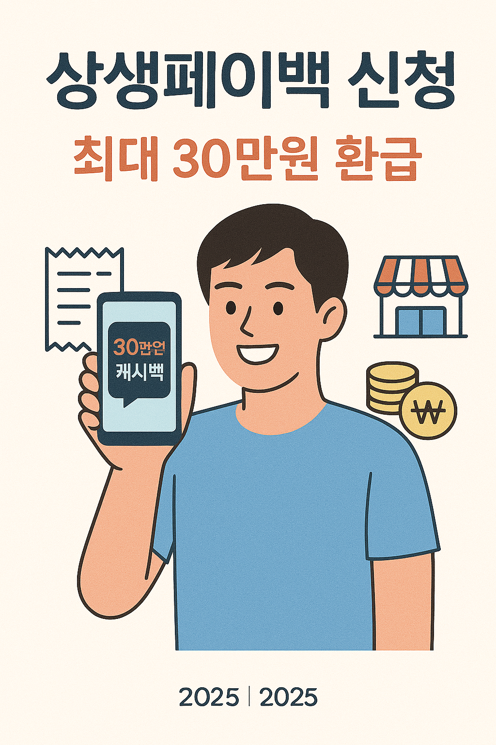 상생페이백 신청 ❘ 2025년 소비하면 최대 30만 원 돌려받는 방법